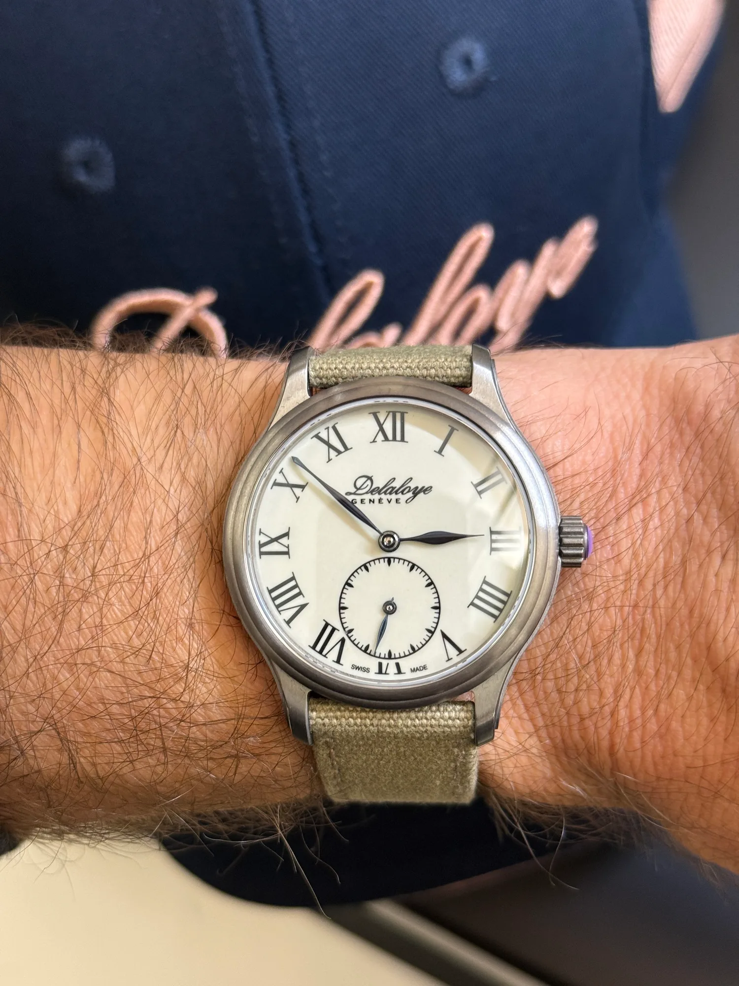 Delaloye Renaissance, light dial