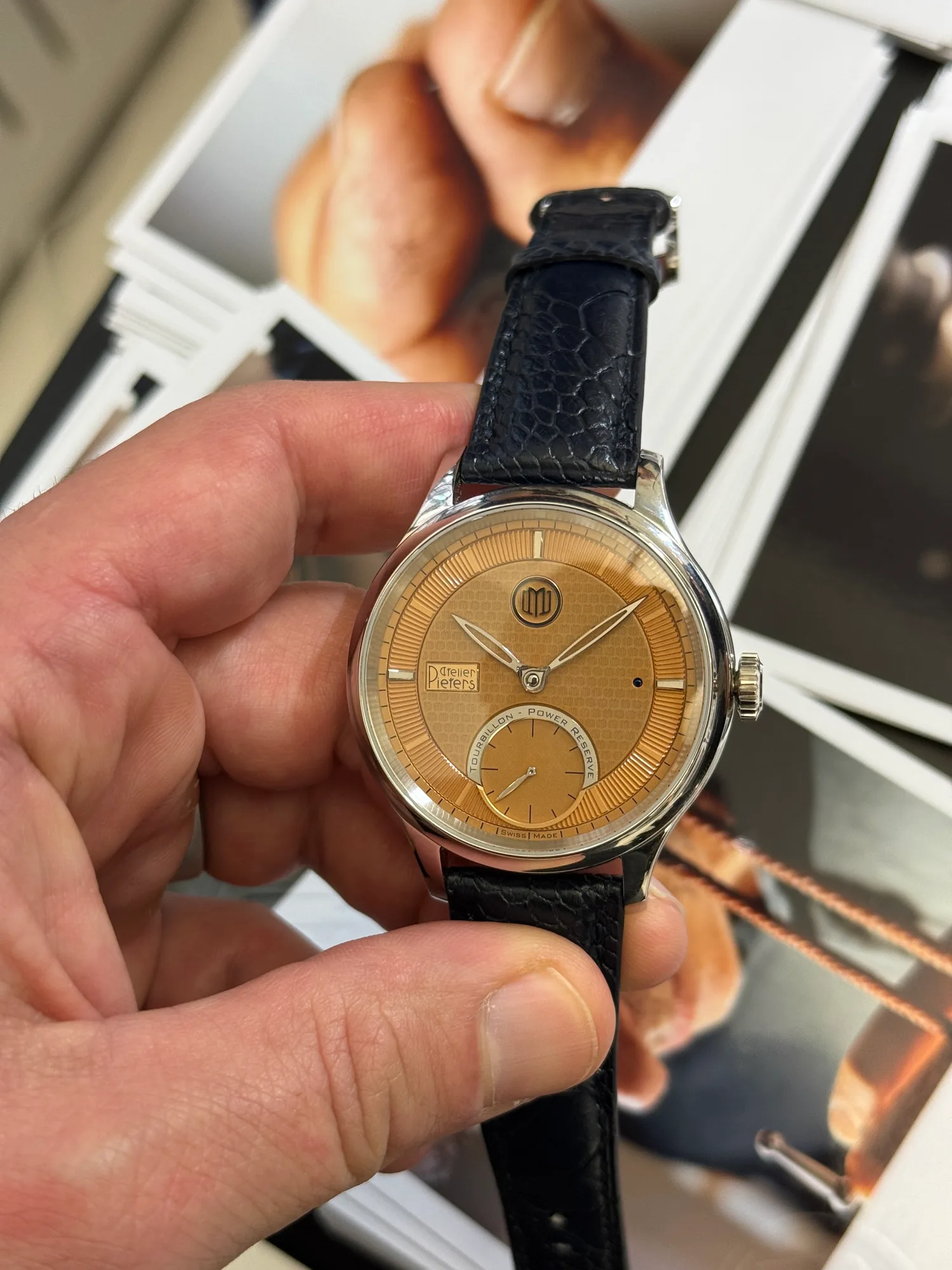 Atelier Pieters Atelier 1, dial side