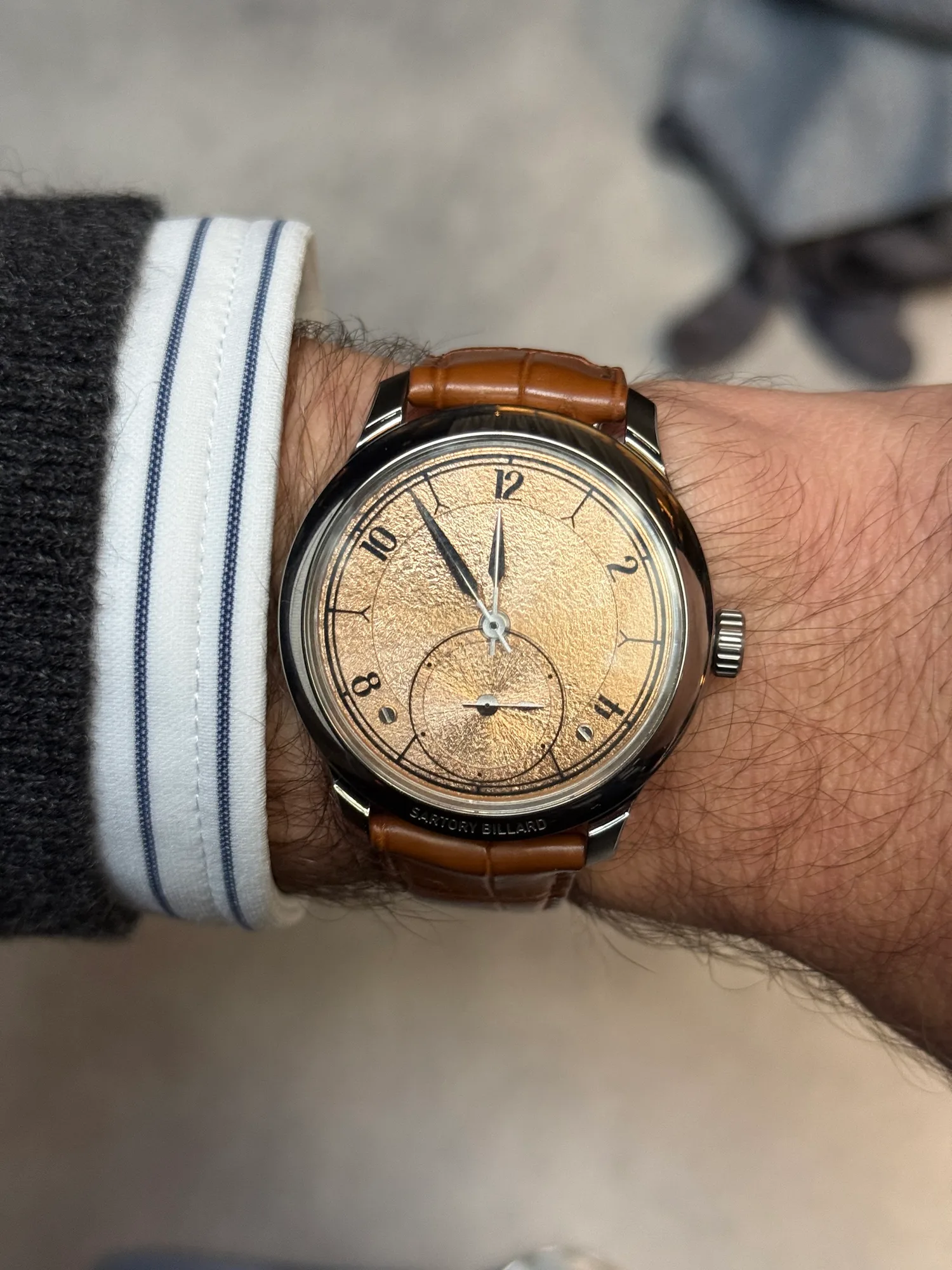 Sartory Billard on the wrist at The HYPE